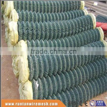 ISO9001 anping high quality hot dipped galvanized and pvc coated chain mesh fencing (Trade Assurance)