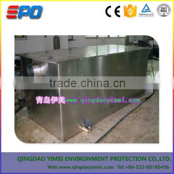 Dining oil-water separator for water treatment equipment