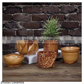 Special Ceramic Plant Pot for Garden Decoration