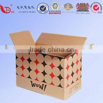 High quality custom carton corrugated paper box