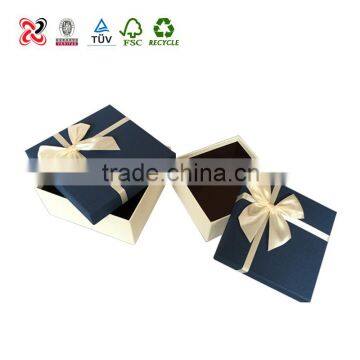 2016 New Arrival Elegant Earring Jewelry Gift Box/ Cheap Quality Paper Jewel Case Custom
