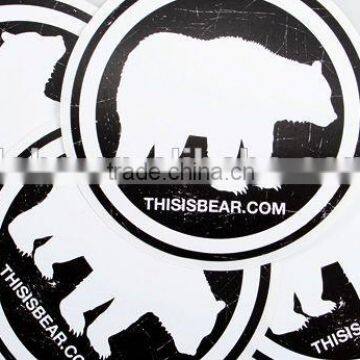 Free delivery Custom UV Resistant Waterproof excavator stickers pvc,Glossy Lamination plastic label printing ---DH20264