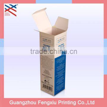 Small Custom Color Recycled Paper Reverse Tuck End Cosmetic Beauty Products Packaging Box photo-2