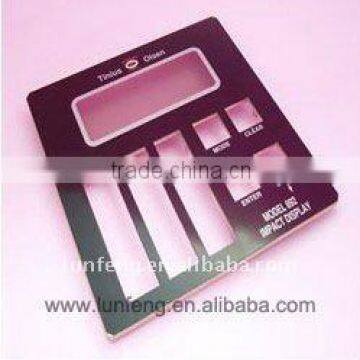 Keyboard membrane switch panel