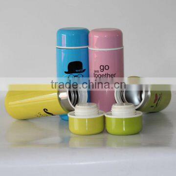 stainless steel mini children thermos bottle