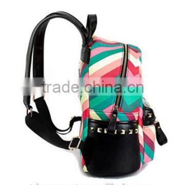 2016 New Fashion Cute Colorful Korean Backpack Bag photo-2