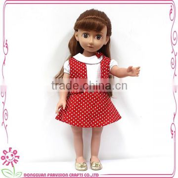 Hot Sale 18 Inch Plastic Cheap Beauty Cute Doll For Kids Gift