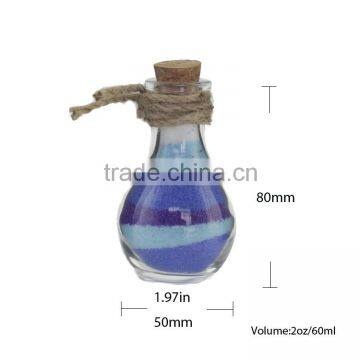 recycle glass bottles craft ideas using bottles, glass sand bottle with cork lid