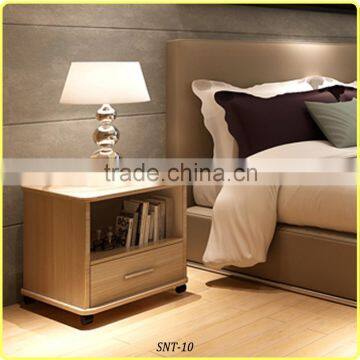 High end movable night stands with wheels