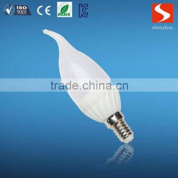 220V-240V 4W 6W E27 LED candle light