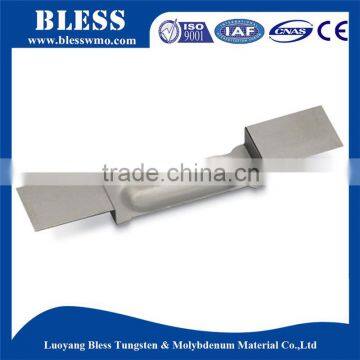 Top Grade trapezoidal cutting molybdenum boat price for vacuum thermal evaporation air