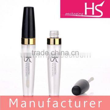 Wholesale empty PETG lip gloss good quality with brush