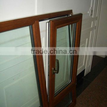 Cheap price double hung window for sale Guangdong Foshan wanjia door and window co. ltd