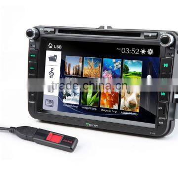 EONON D5153V 8" Digital Touch Screen Car DVD Player With Built-in GPS For Volkswagen/SKODA/SEAT photo-5