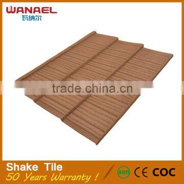 Best Building Materials Wanael Shake Stone Coated Metal Roof Tiles Kerala