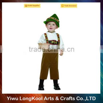 High quality best selling halloween alpine kids oktoberfest costume