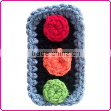 Crochet applique patterns custom traffic light appliques