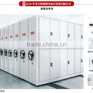 High Quality KD Movable library Compact Shelving/mobile mass book shelf