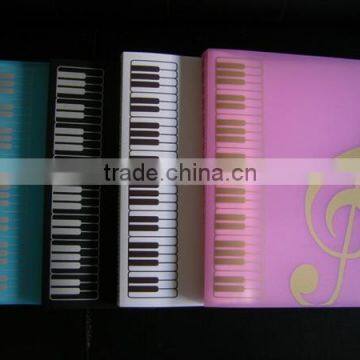 Made In China Plastic Music Folder,Custom Music Folder.