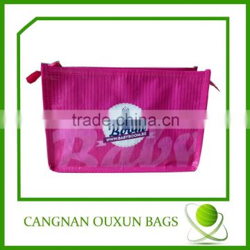 Beautiful in color pp woven custom pencil bag