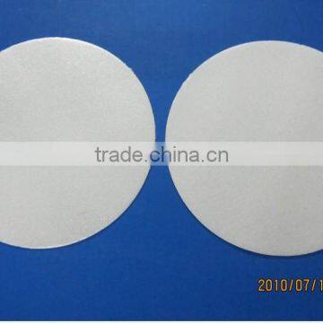 white paper board induction seals liner for smooth bottles