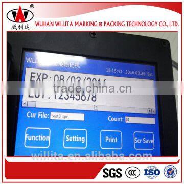 Touch Screen Industrial Portable Hand Iet Printer photo-4