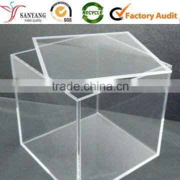 Acrylic Material counter display box hanging