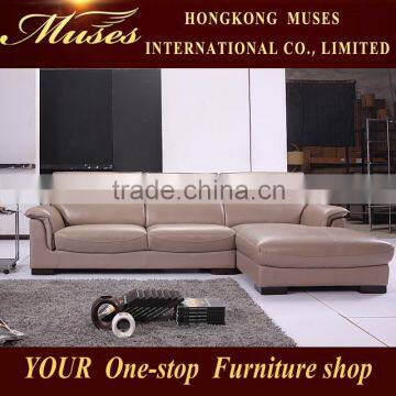 2015 new model couch leather corer chesterfield sofa HS0010