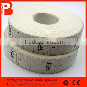 Directly Factory Professional Custom polyester care label in roll