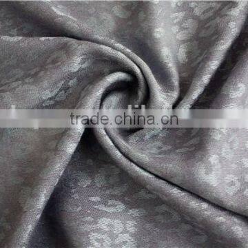 Jacquard Leopard Pattern Wool Scarf photo-3