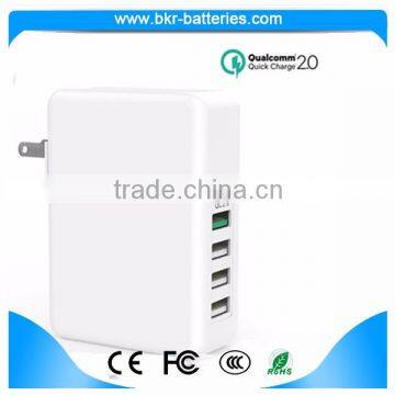 US/EU/UK/AU plug mobile travel charger adaptive fast charger for s6
