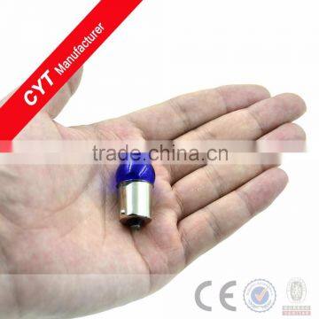 Easy Install 10/5W 12V BA15S Blue Halogen Bulb Car Light Motorcycle Fog Lights Turn Signal Lights photo-4