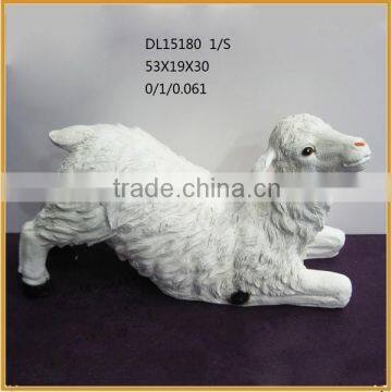 large garden fiberglass sheep statues ornaments