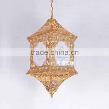 Whosale cheap price Glass Moroccan chandelier lighting