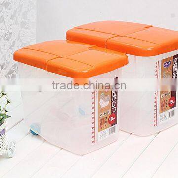 2014 Hot sale 5KG-15KG plastic container rice bowl