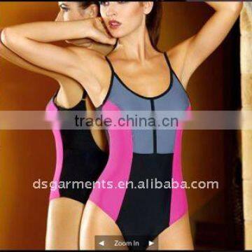 Ladies one piece swimsuit swimwear