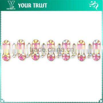 Wedding Bridal Flower 3MM Crystal RhinestoneTrimming for Dress photo-6