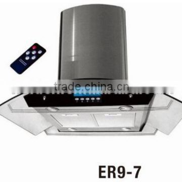 ER9-7 Wall Mounted Commercial Exhaust range hood chimney style range hood