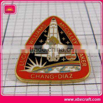 Triangle Air Plane Badges,fashion Enamel FLAG Metal Badge photo-2