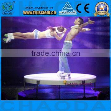 stage dance without dress wedding stage decoration with flowers