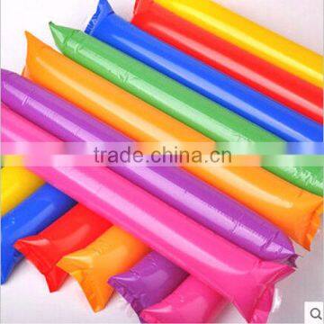 2014 hot sale colorful PE inflatable cheer stick