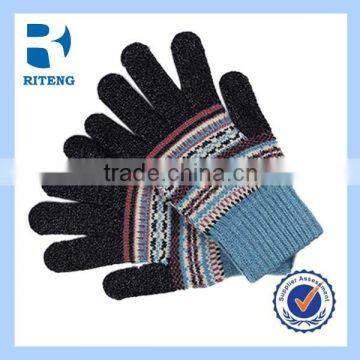 2014 promotional free sample warm touch screen gloves