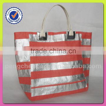 Fashion Lady Paper Straw Tote Bag Handbag For China Manufacturers