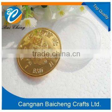 Custom Zinc Alloy/copper Souvenir Gold Coins With Person Design Logo Supplies Cheap Price and Good Quality photo-3