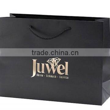 POP up large sized cheap black paper bag