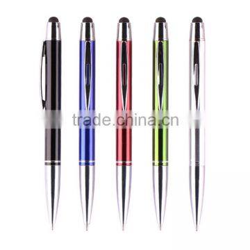 New style promotional multicolor stylus ball pens