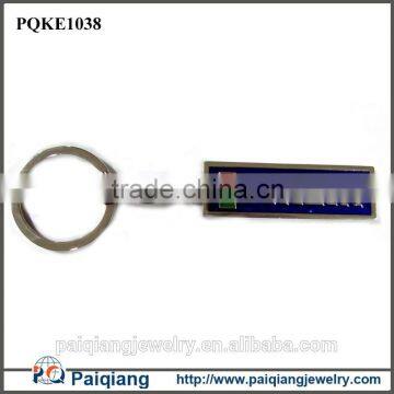 Wholesale cheap bulk custom letter Italy keyring keychains