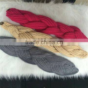 Wholesale handmade crochet headband, elastic crochet headband