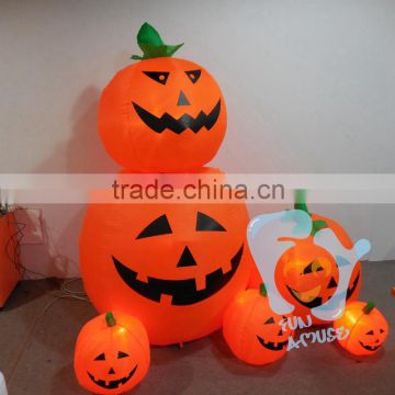 2016 Lighted Inflatable Halloween Horrible Intergrated Inflatable Pumpkin