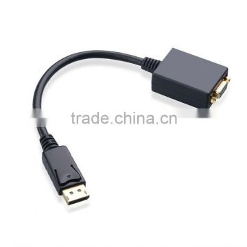 DisplayPort to VGA Male to Female Cable Adapter